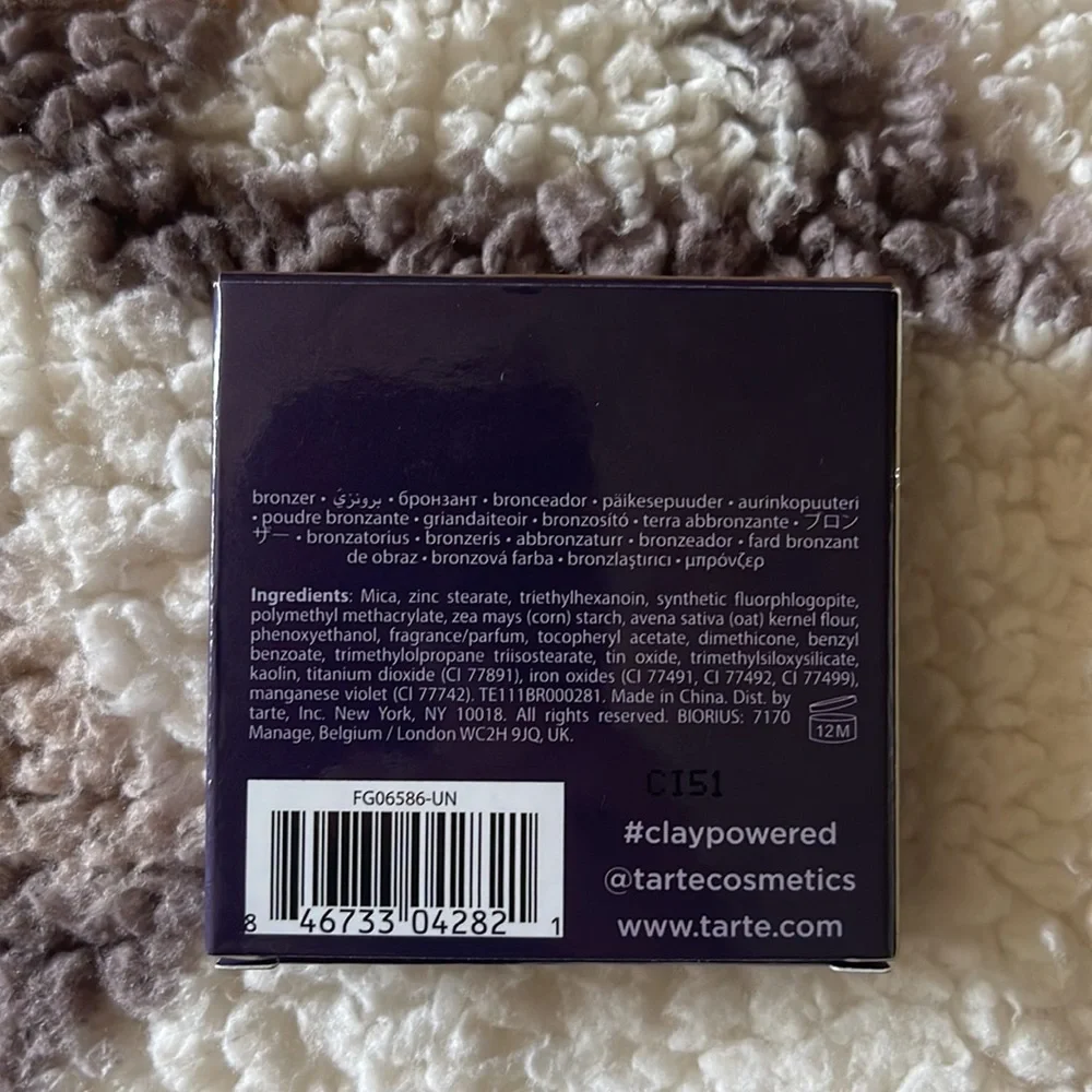 TARTE Travel Size Amazonian Clay Waterproof Bronzer - Picture 4 of 4